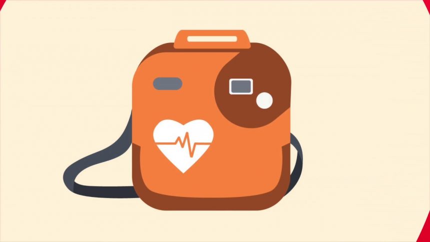 Defibrillator donated to G.B Britton Bowls Club Defibrillator donated to G.B Britton Bowls Club