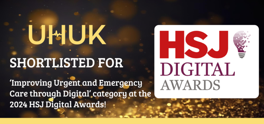Shortlisted for the ‘Improving Urgent and Emergency Care through Digital’